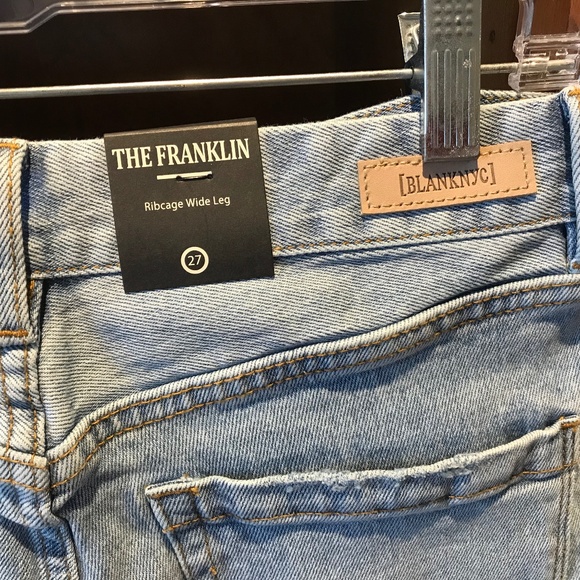 HOT RN ⚡️BLANK NYC FRANKLIN IN RADIO STAR JEAN - Picture 6 of 12